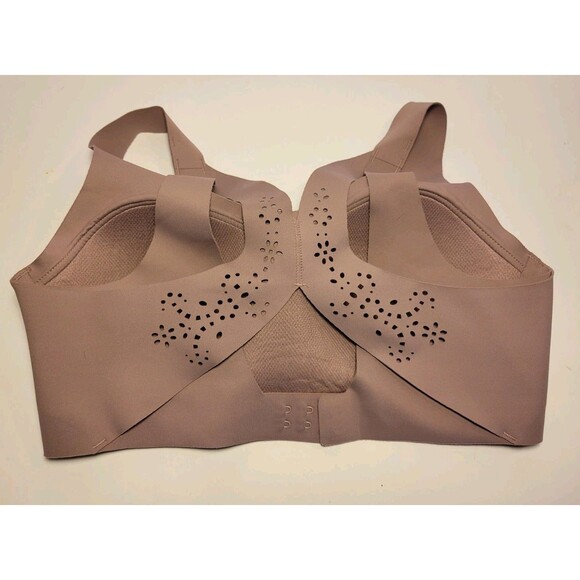 Victoria's Secret Victoria Sport Angel Max Bra Tan Cutout Floral Women Size 32C - Picture 6 of 16